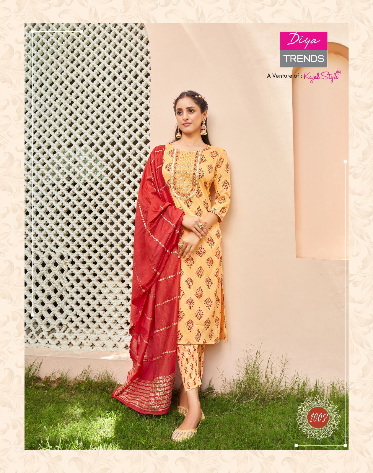 Rangpriya Vol 1 By Diya Trends Readymade Salwar Kameez